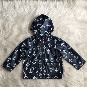 Little me toddler Anchor raincoat / jacket